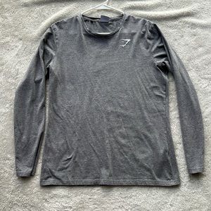 Gymshark shirt. Round neck. Long sleeves. Men’s medium.